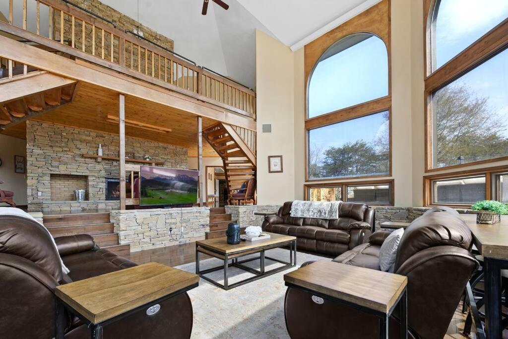Crestview Estate 5 Acres-Heated Pool-5Min To Strip Villa Pigeon Forge Exterior foto